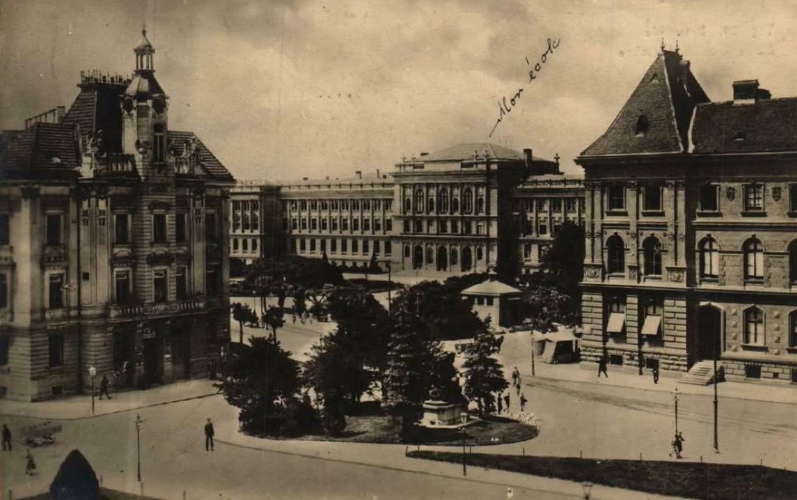 Wilsonov trg (današnji Rooseveltov trg) 1920. godine